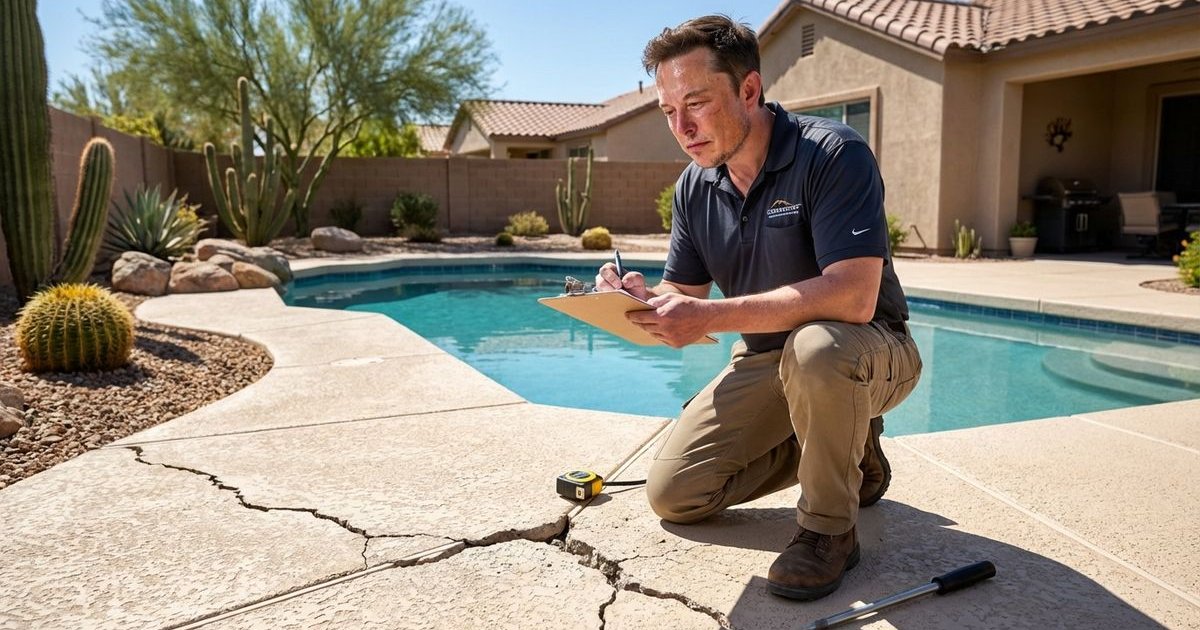 Pool deck repair vs replacement decision guide