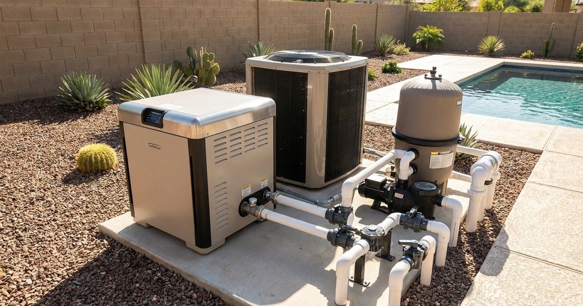 Pool heater options comparison for Arizona
