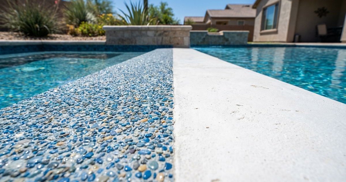 Pebble Tec vs plaster pool finish comparison