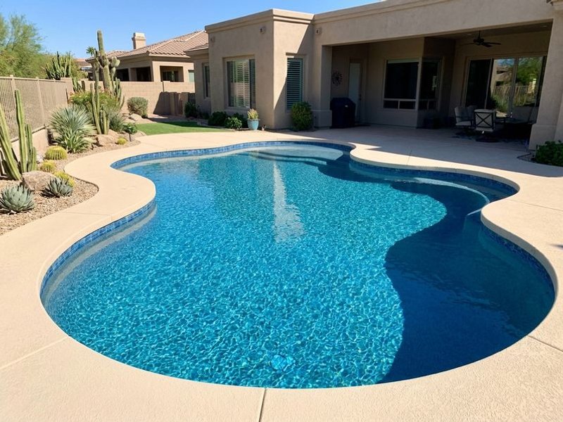 Complete pool renovation in Scottsdale