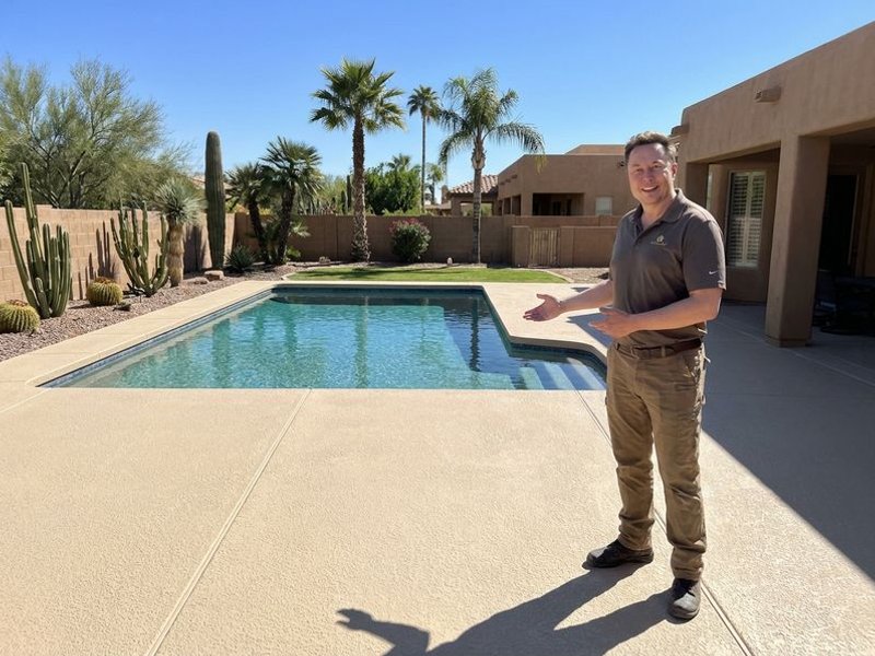 Completed cool deck coating in Phoenix