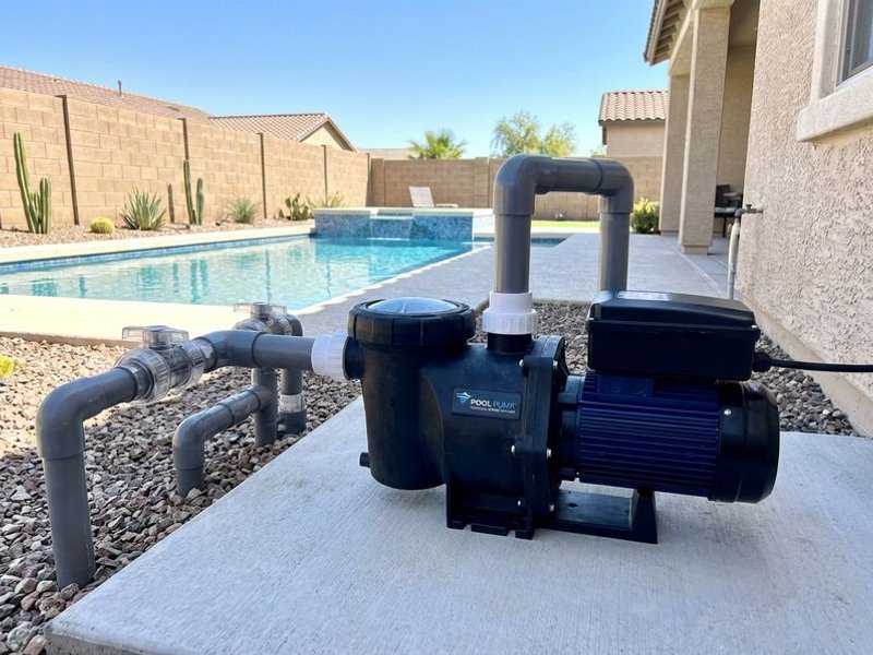 Pool equipment installation in Glendale