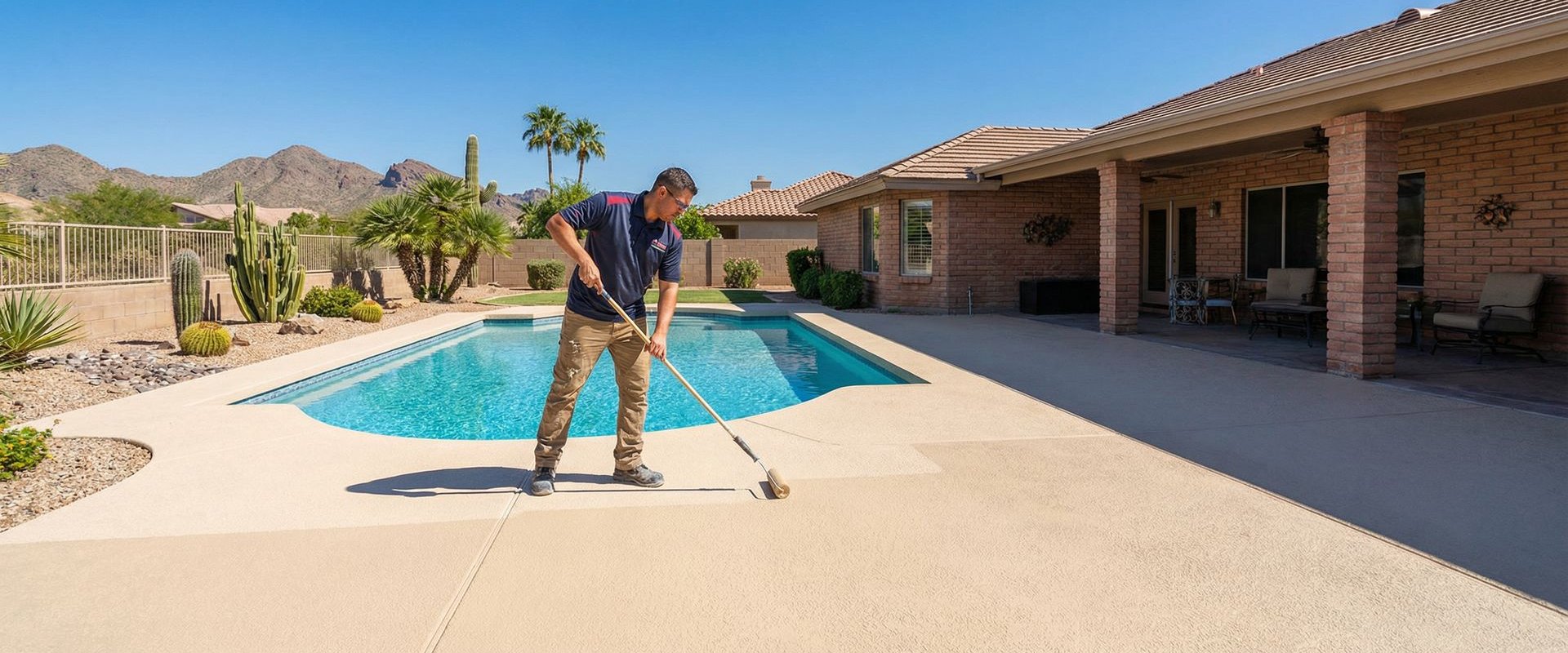 Beat the Heat with Professional Cool Deck Coating